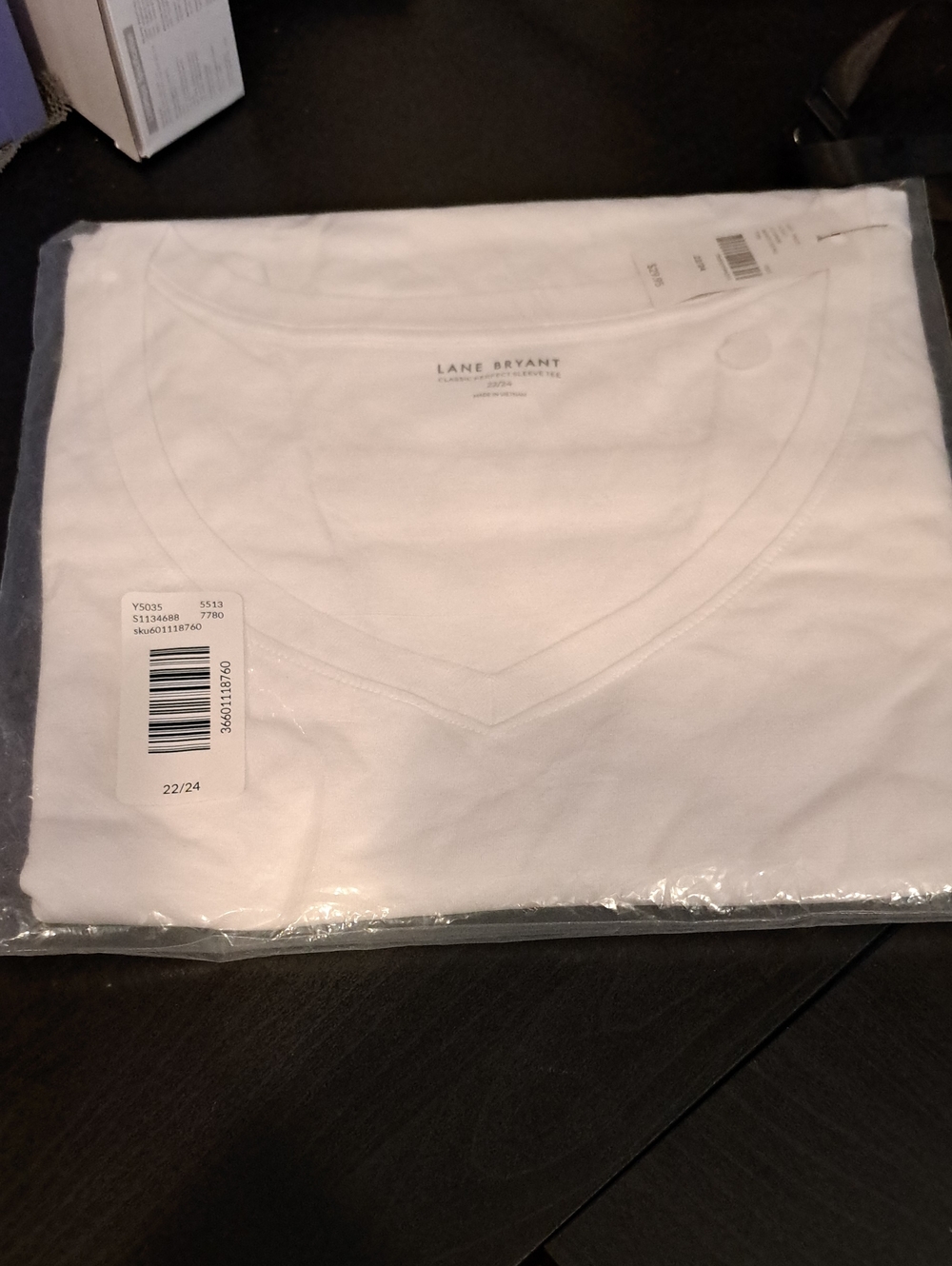 Two Lane Bryant Perfect Sleeve V-Neck Tees Size 22/24